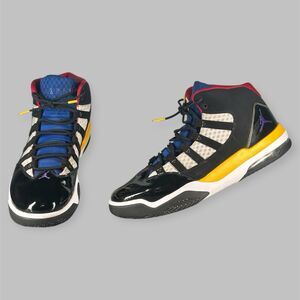 Jordan Shoes Max Aura Rivals Mens Size 11.5 Black Multi CQ9451-001 Basketball